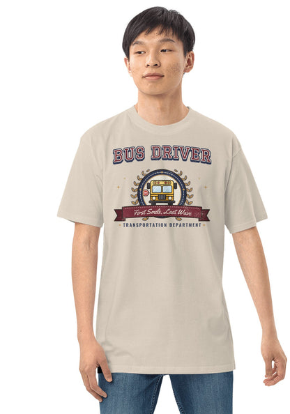 Bus Driver t-shirt in Heather Dust