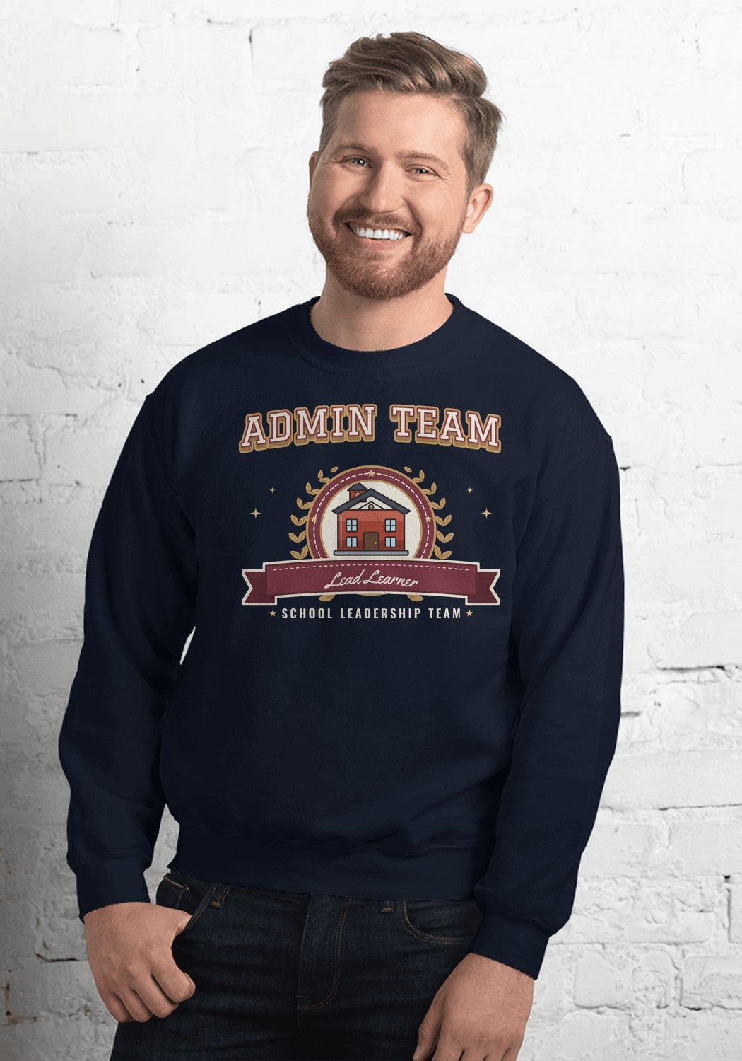 Admin Team (Principal) sweatshirt in Navy