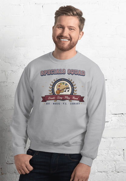 Specials Squad sweatshirt in Sport Grey