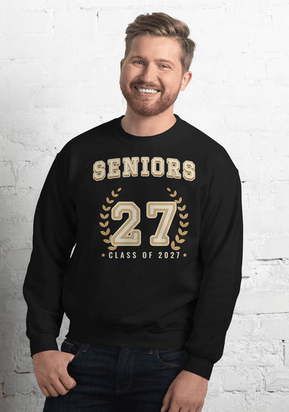 Seniors 27 Varsity sweatshirt in Black