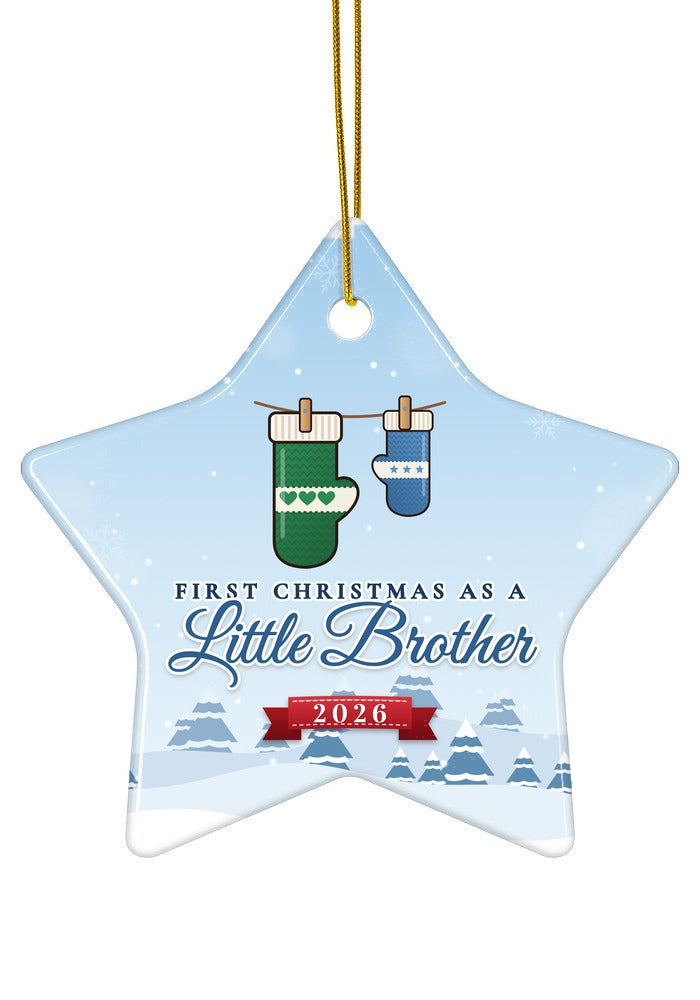 Little Brother ornament, star shape