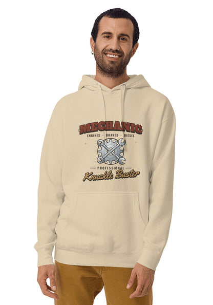 Mechanic hoodie in Sand
