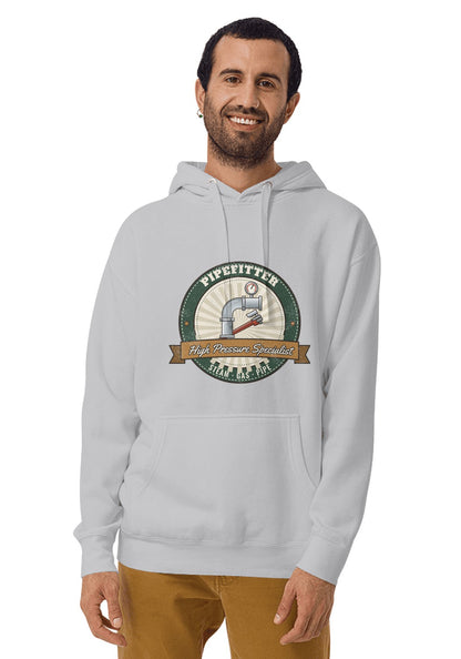 Pipefitter hoodie in Sport Grey