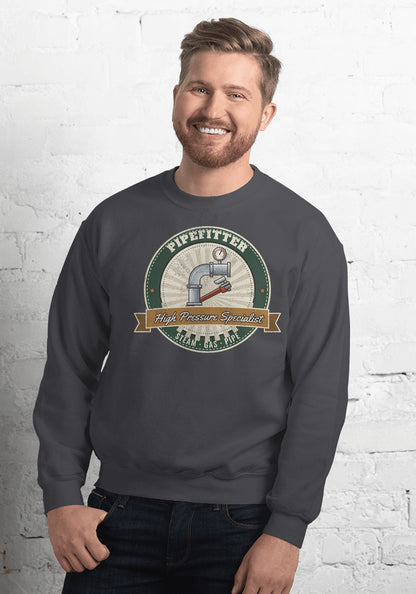 Pipefitter sweatshirt in Dark Heather