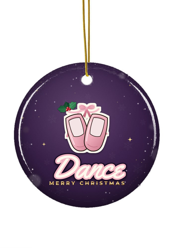 Dance ornament, circle shape
