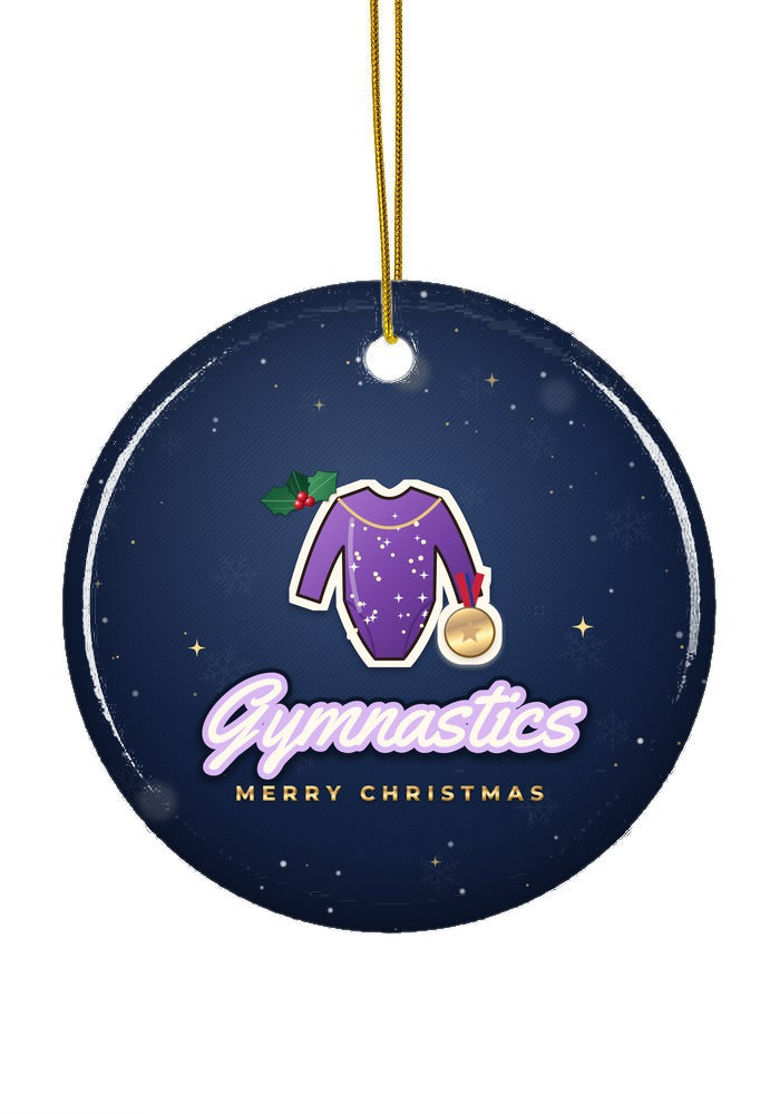 Gymnastics ornament, circle shape
