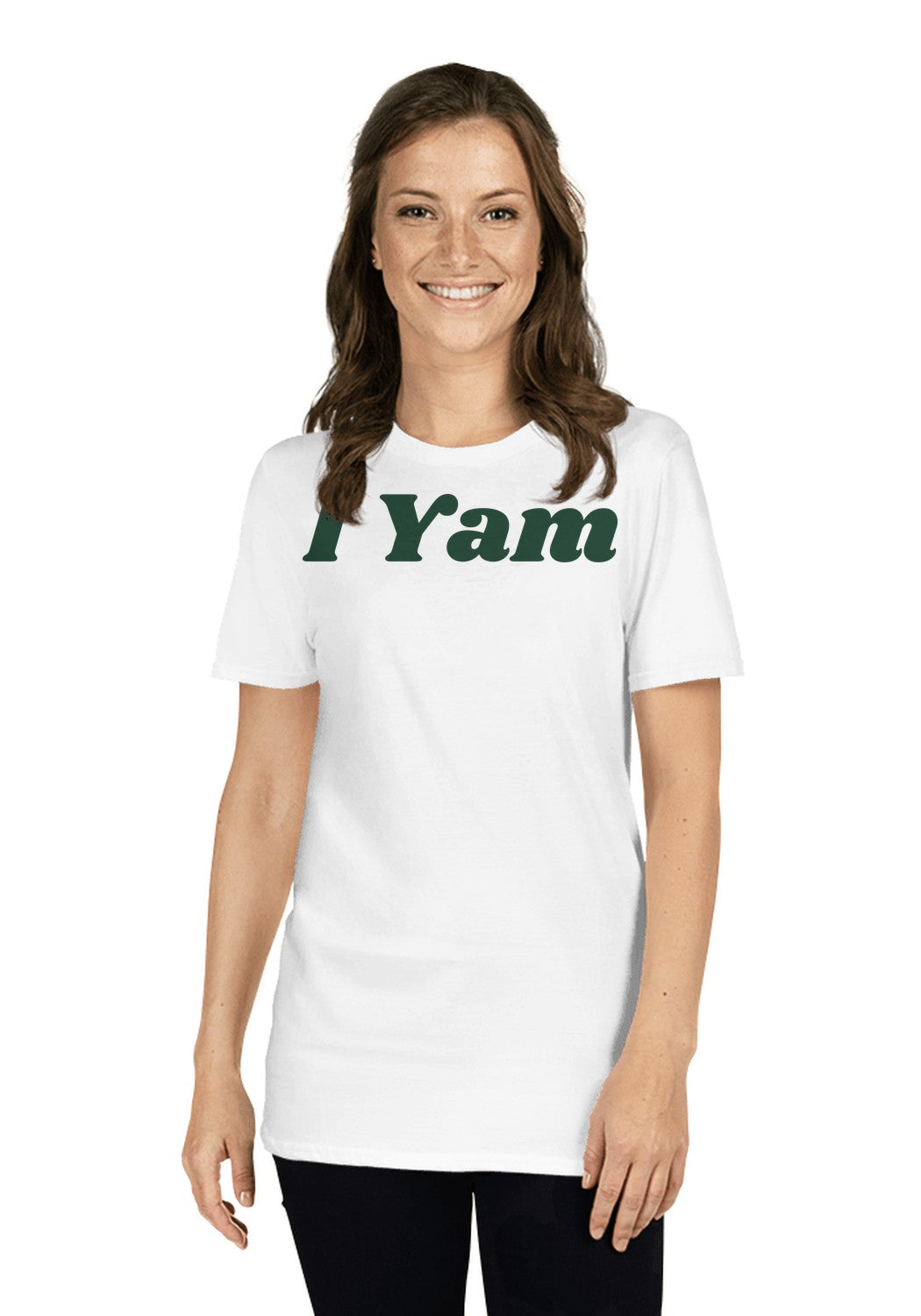 I Yam t-shirt in White