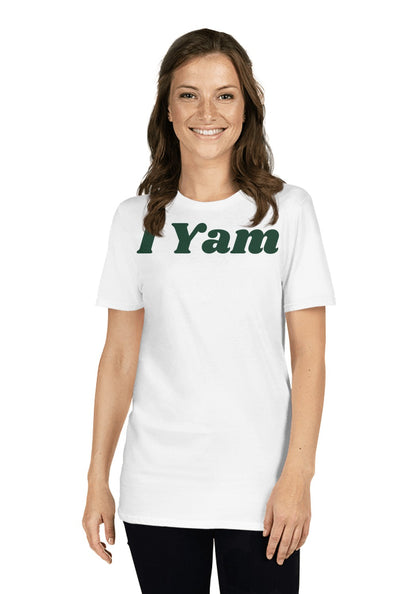 I Yam t-shirt in White
