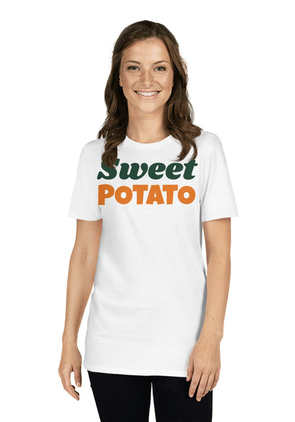 Sweet Potato t-shirt in White
