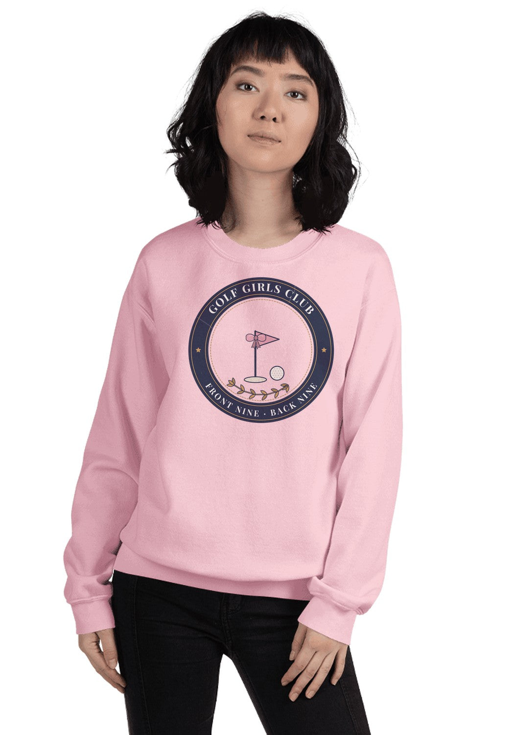Golf Girls Club sweatshirt in Light Pink