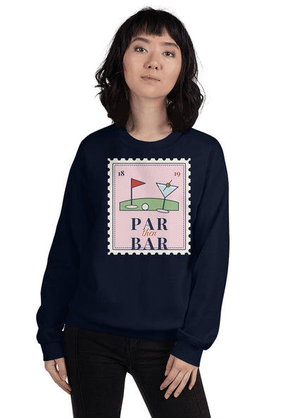 Par Then Bar sweatshirt in Navy