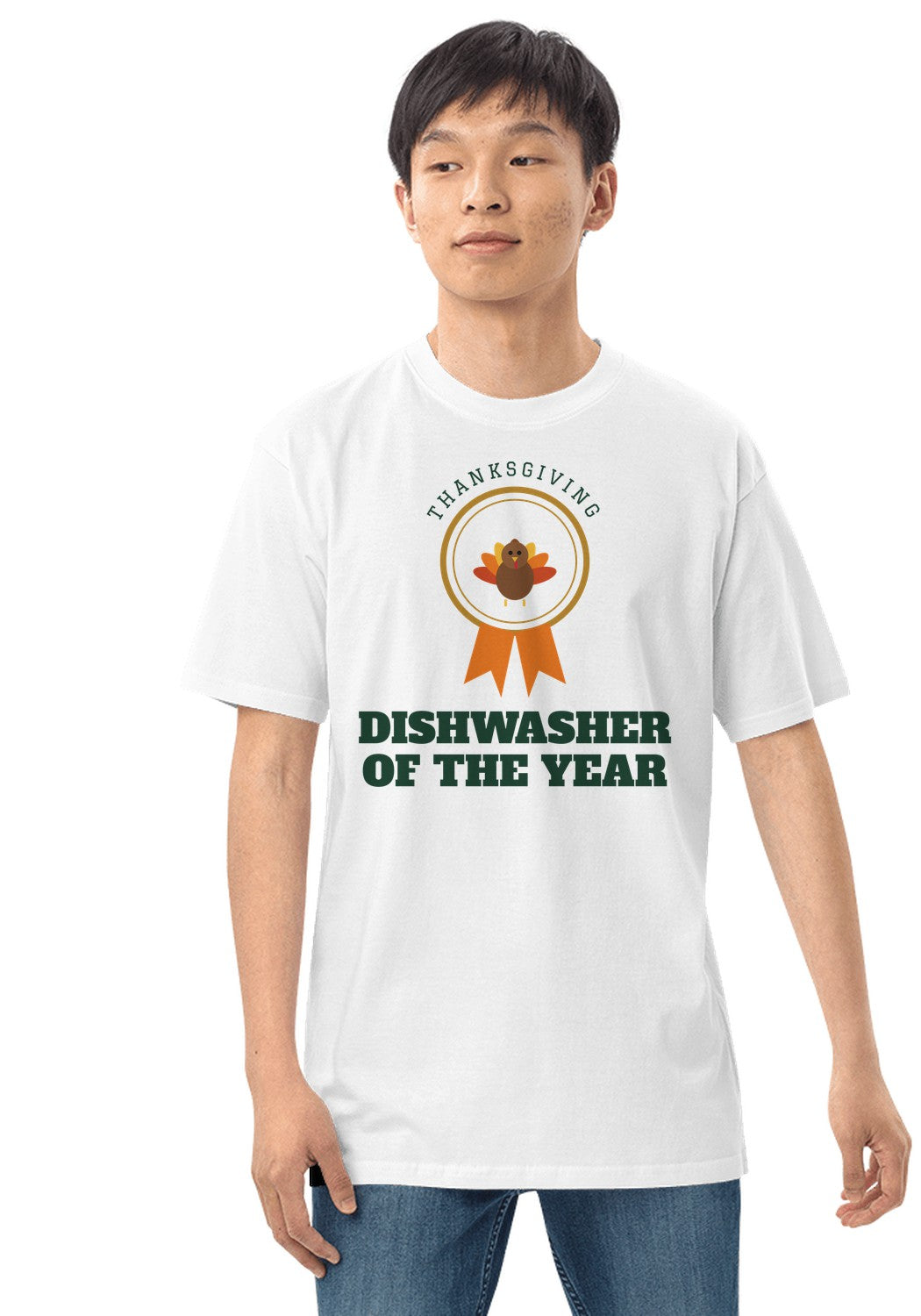 Dishwasher of the Year t-shirt in White