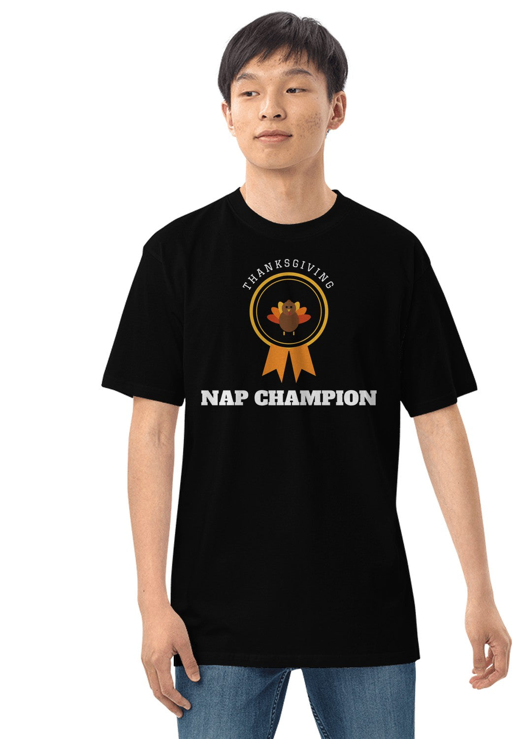 Nap Champion t-shirt in Black
