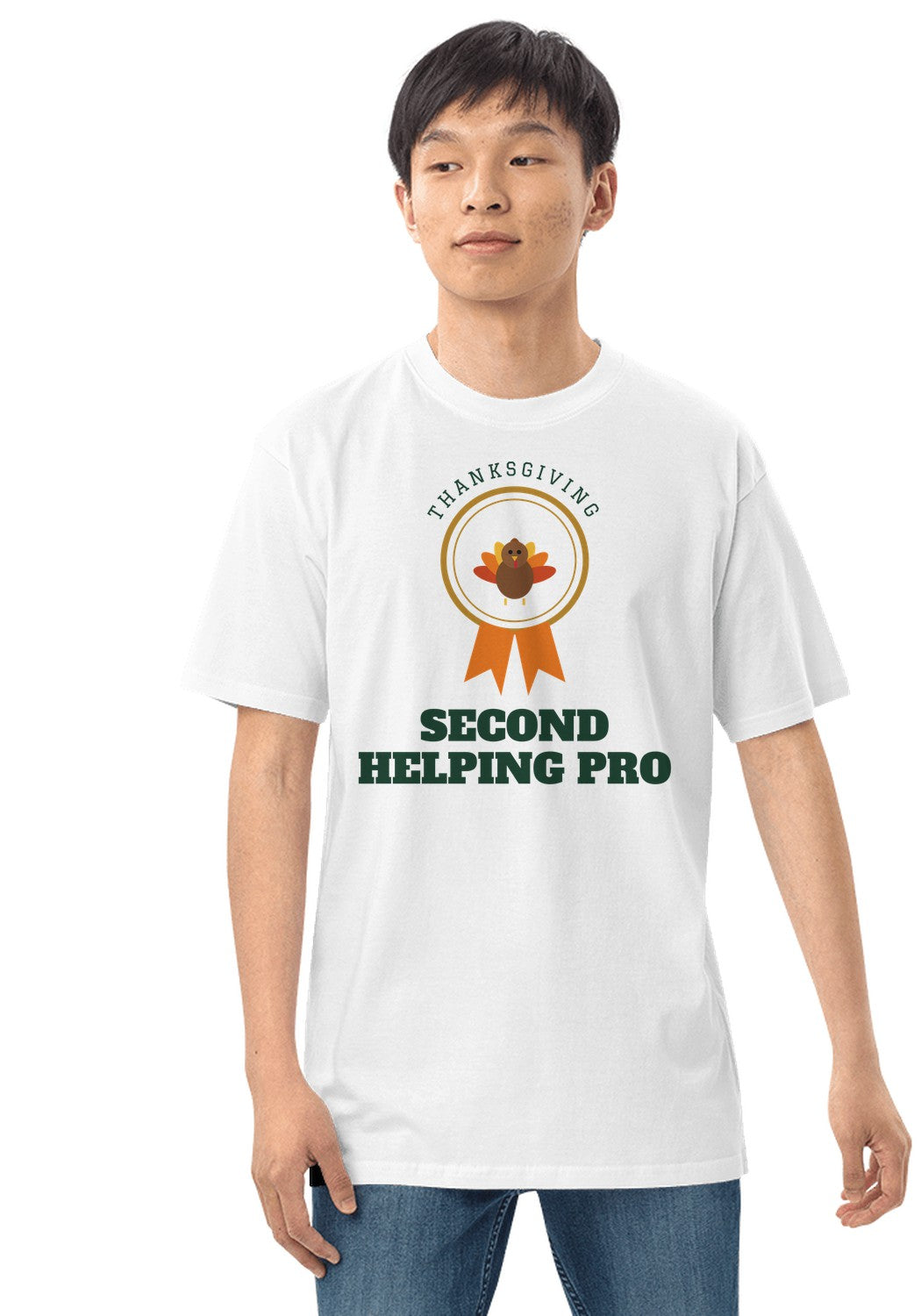 Second Helping Pro t-shirt in White