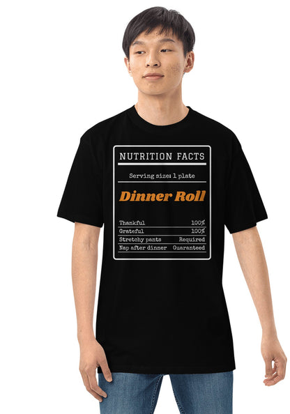 Dinner Roll t-shirt in Black