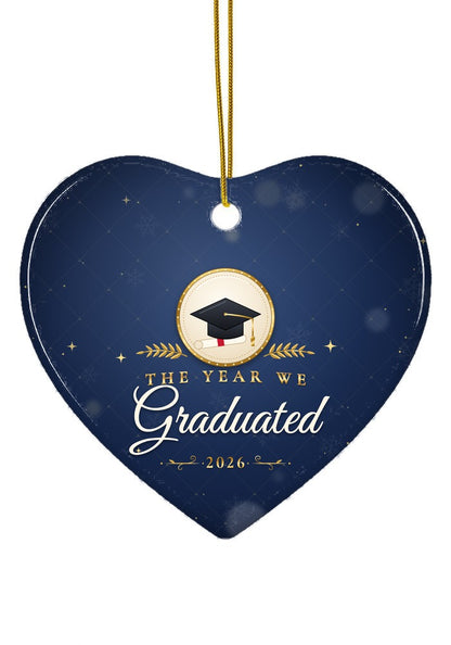 Graduated ornament, heart shape