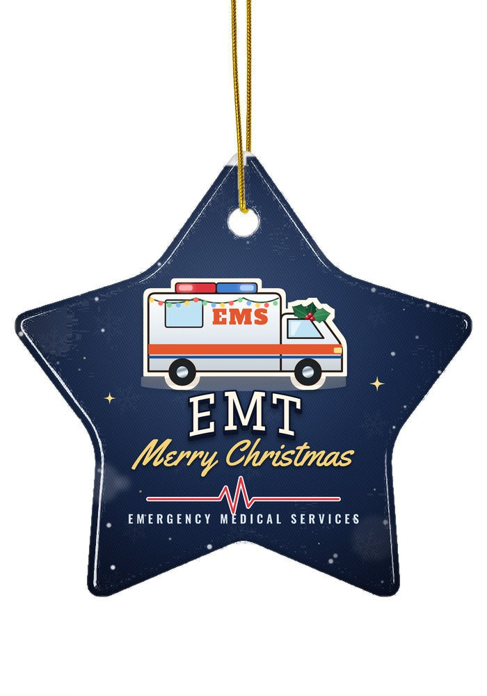 EMT ornament, star shape