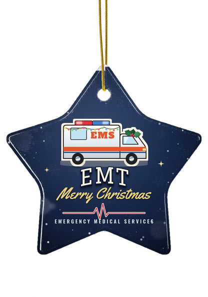 EMT ornament, star shape