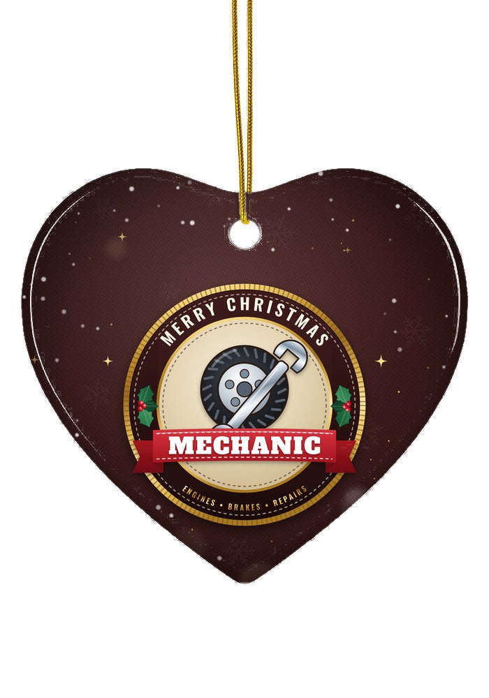 Mechanic ornament, heart shape