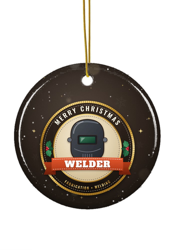 Welder ornament, circle shape