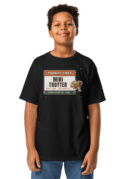 Mini Trotter t-shirt in Black