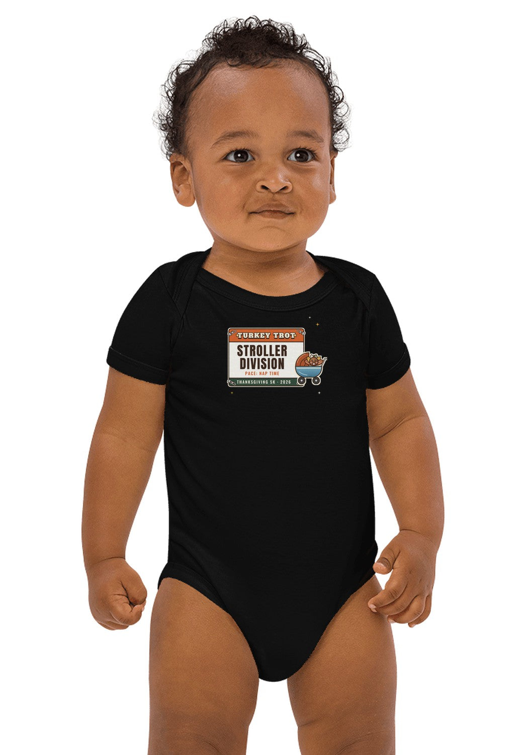 Stroller Division t-shirt in Black