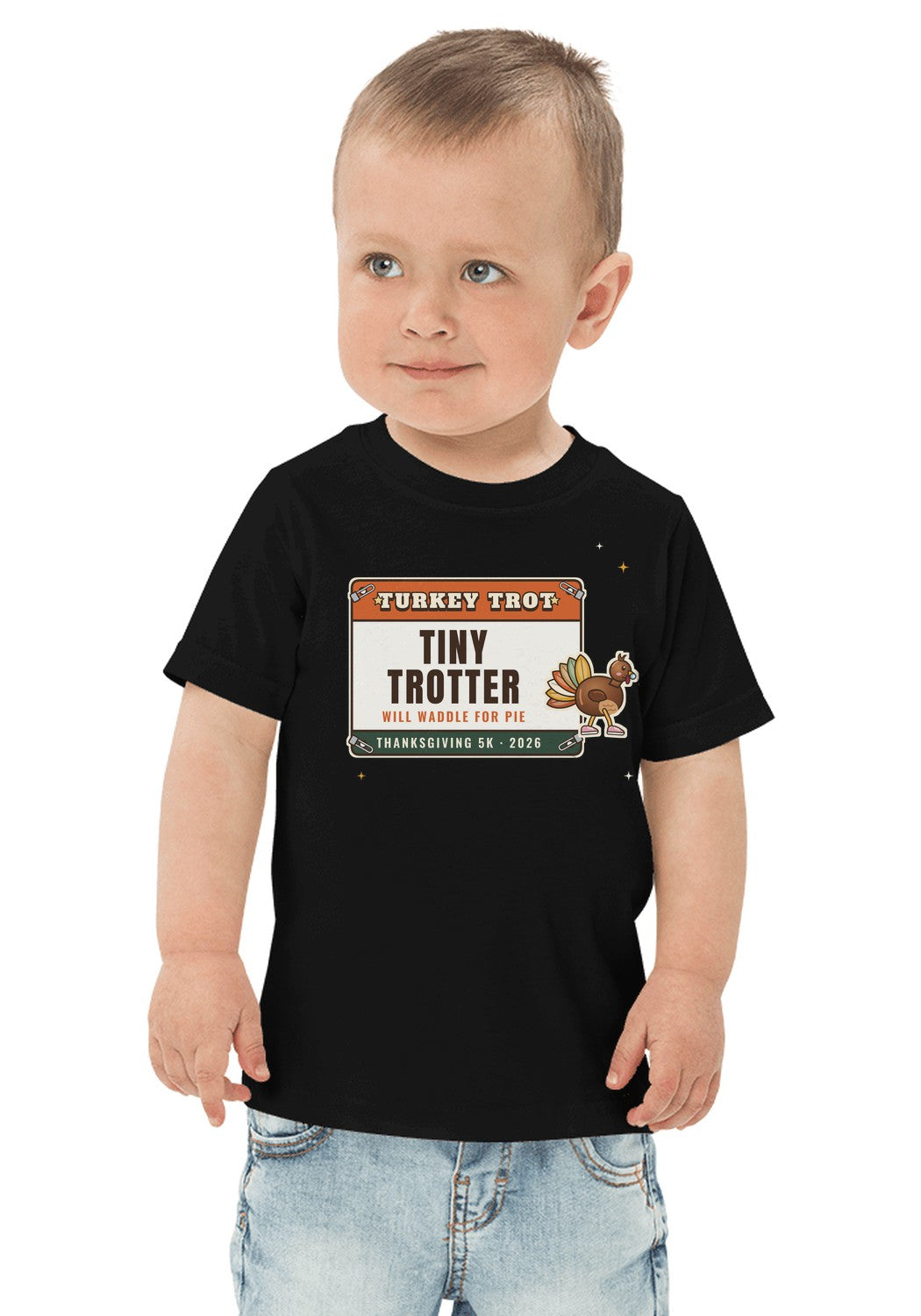Tiny Trotter t-shirt in Black