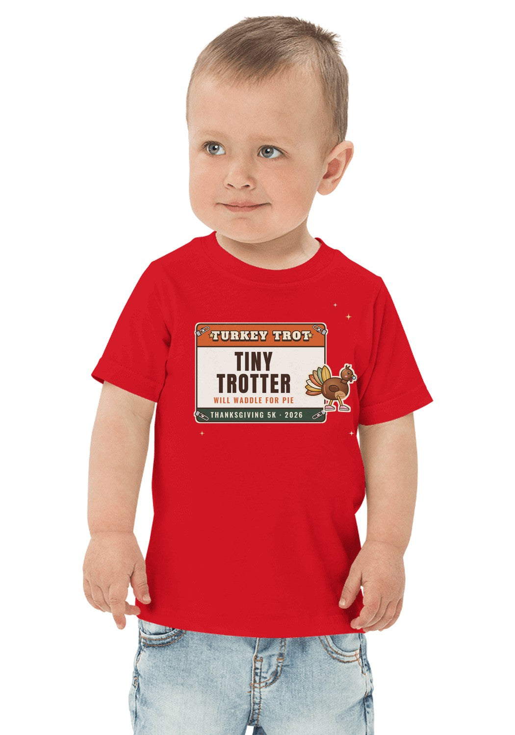Tiny Trotter t-shirt in Red