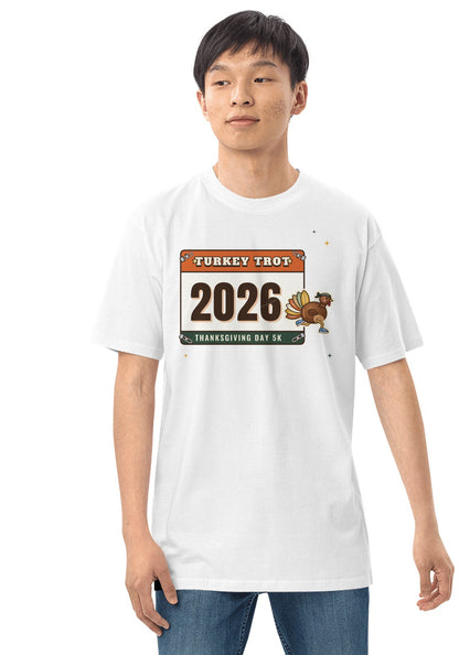 Turkey Trot 2026 t-shirt in White