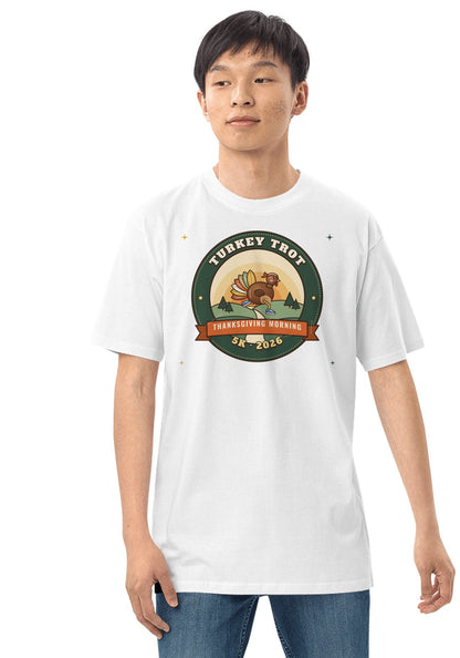 Turkey Trot Crest 2026 t-shirt in White