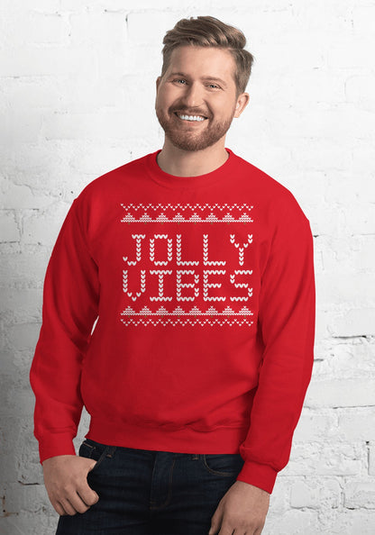 Jolly Vibes sweatshirt in Red