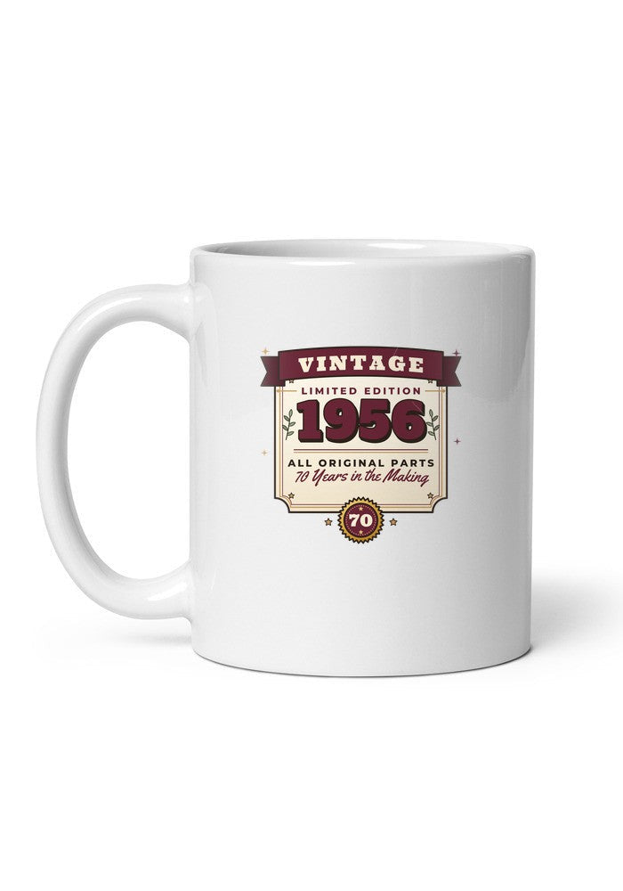 Vintage 1956 (70th Birthday) mug