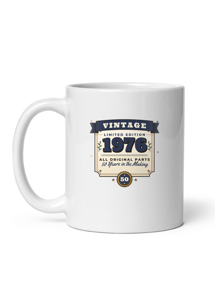 Vintage 1976 (50th Birthday) mug