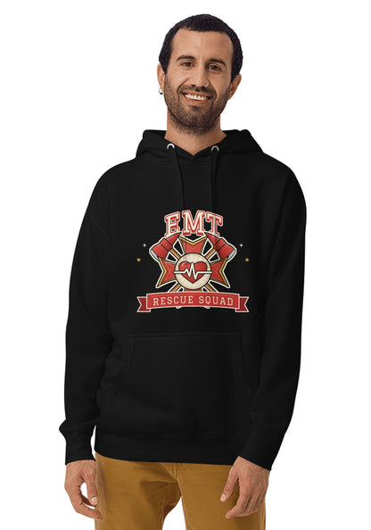EMT hoodie in Black