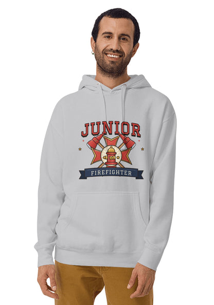 Junior Firefighter hoodie in Sport Grey