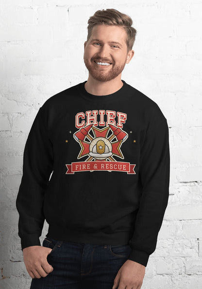 Chief sweatshirt in Black