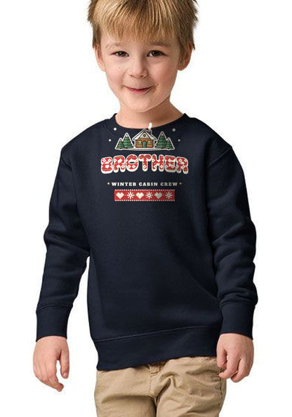 Brother sweatshirt in Navy