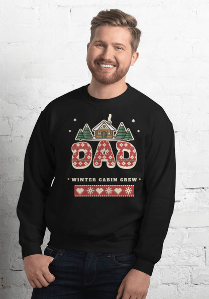 Dad sweatshirt in Black
