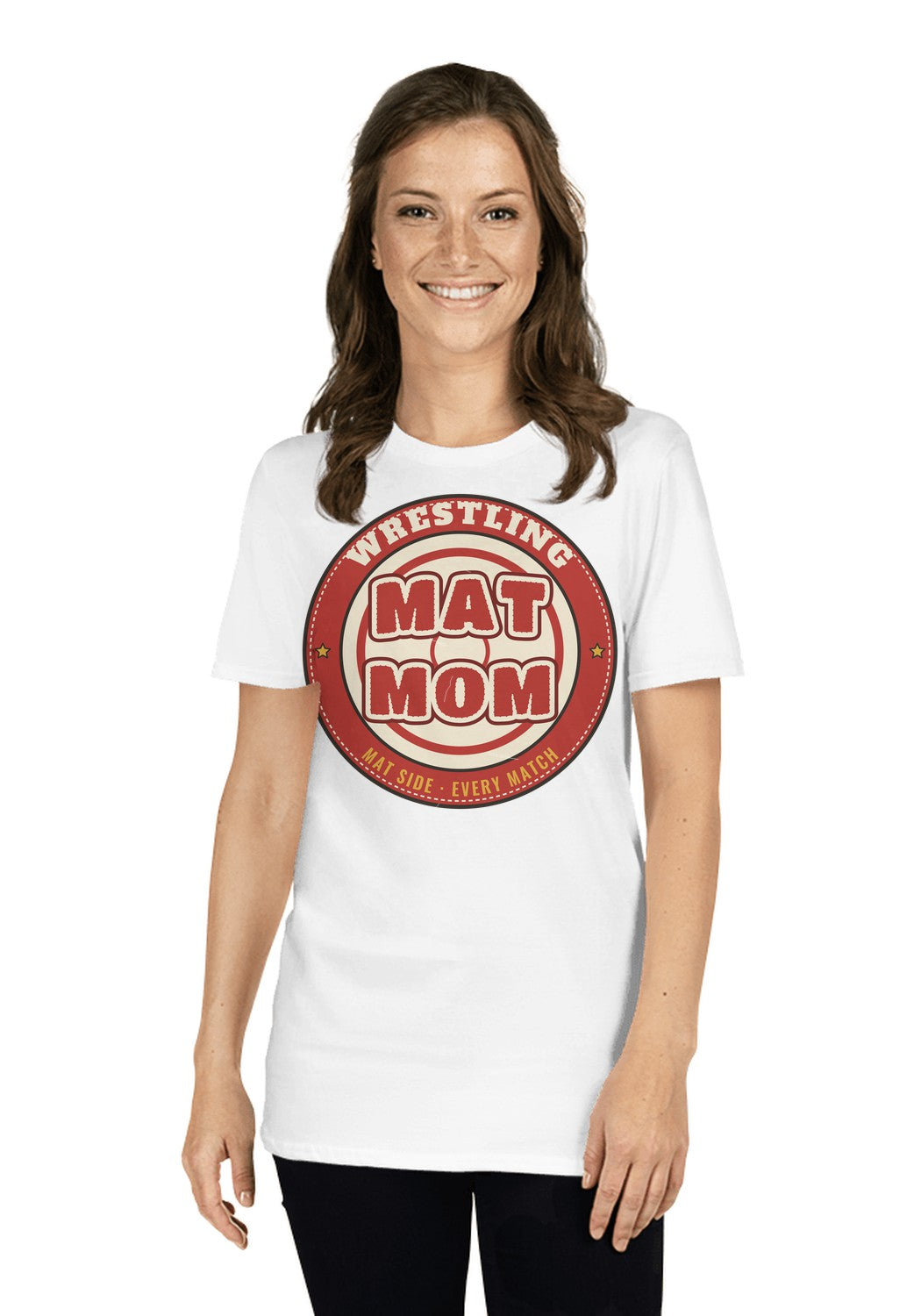 Mat Mom t-shirt in White