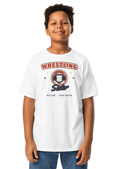 Wrestling Sister t-shirt in White